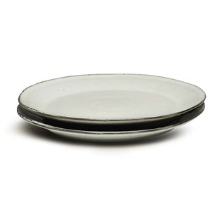 【瑞典sagaform】 Nature瓷釉彩餐盤22cm(2入) 共2款《WUZ屋子》耐熱 瓷器