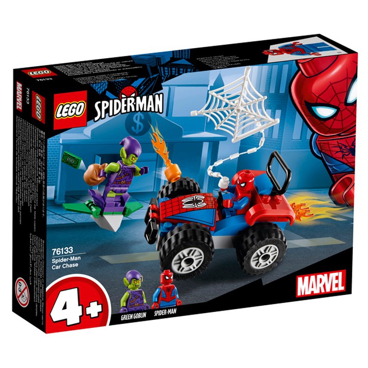 【積木樂園】樂高 LEGO 76133 超級英雄系列 蜘蛛人飛車追逐