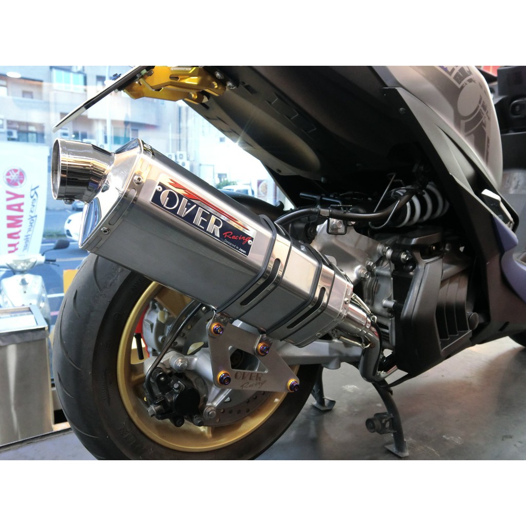 Over Racing Tt 排氣管進口管全段白鐵 朝幸機車行 Smax S Max Smax Abs S妹 蝦皮購物