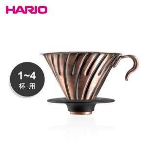 日本HARIO V60紅銅金屬濾杯(VDM-02CP)