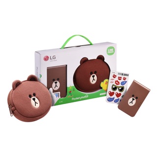 LG Pocket photo 口袋型相印機 Line friends 熊大限量版