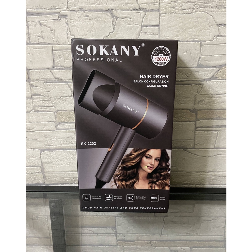 SOKANY SK-2202 1200W 特色 造型 溫控 吹風機 攜帶 旅行 必備 娃娃機 商品