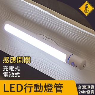 白光LED感應燈 臺灣現貨 LEDNL 電池式 紅外線感應 夜燈 氛圍燈 旋轉櫃燈 led燈條 磁吸式手持