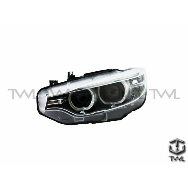 &lt;台灣之光&gt;BMW F32 F36 F33  原廠型HID LED雙光圈 黑框 投射 魚眼 大燈 頭燈