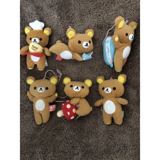 Rilakkuma 拉拉熊 輕鬆熊 懶懶熊 小白熊 牛奶熊 娃娃 玩偶 二手