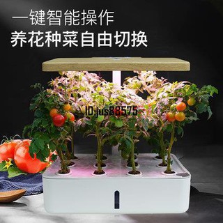 家庭智能水培種菜機無土栽培設備自動化水耕蔬菜盆植物花卉種植箱 蝦皮購物