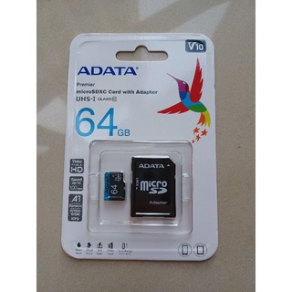 ADATA威剛64GB記憶卡臺灣威剛公司貨