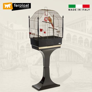 【大鸚帝國】 義大利飛寶 ferplast / 歐式古堡 / 鸚鵡鳥籠 虎皮 牡丹 小鸚 小型鳥籠