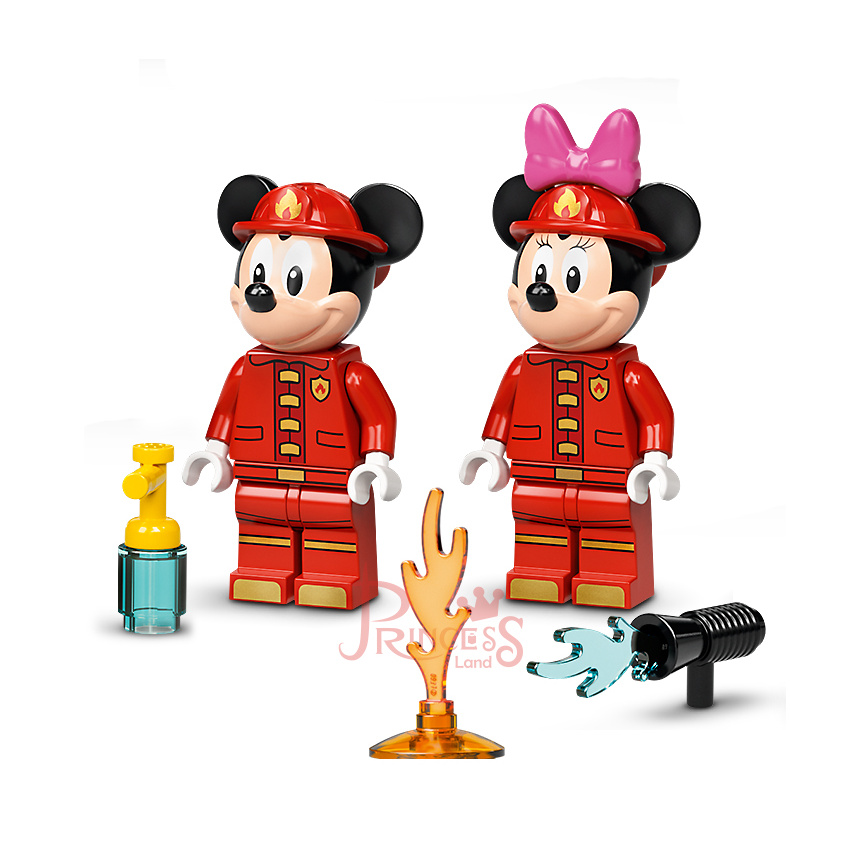 公主樂糕殿 LEGO 樂高 10776 迪士尼 米奇 米妮 消防裝 滅火器 火焰   (含配件) B026