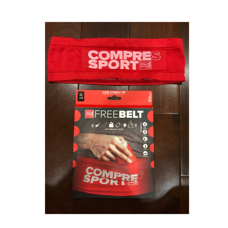 瑞士 Compressport FREE BELT 越野馬拉松運動腰帶 (窄版) ML