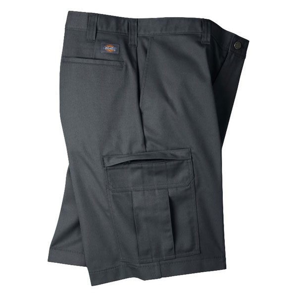 【DICKIES】LR542 11吋 Cargo Shorts 中低腰直筒六袋斜紋布 工作短褲 (DC 鐵灰)