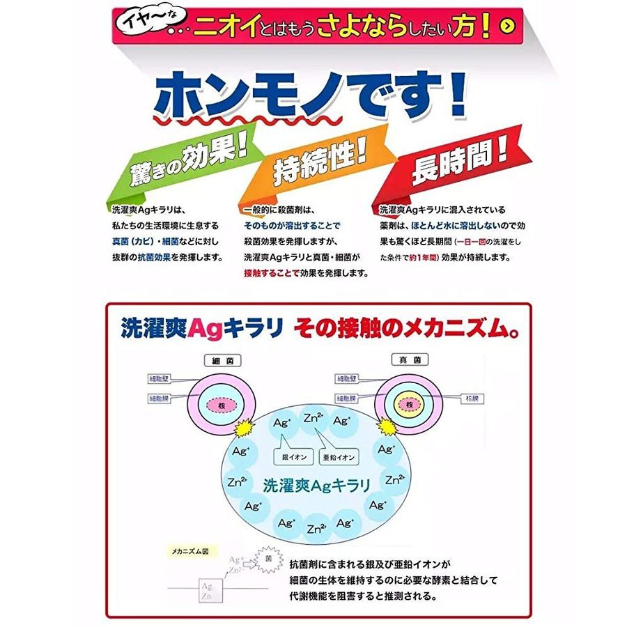 現貨????日本製東和通商Ag銀離子洗衣槽去污懶人包洗衣機消菌抗菌消臭除霉袋可使用365次| 蝦皮購物