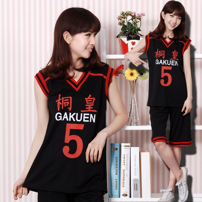 尋水的魚 黑子的籃球球衣cos 桐皇高校隊服青峰大輝籃球服周邊t 動漫服裝 蝦皮購物