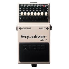 BOSS GE-7 等化效果器 【Equalizer/GE7/EQ/電吉他單顆效果器/五年保固】