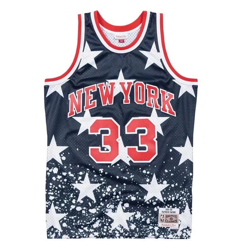 NBA 4TH July 球迷版球衣 Patrick Ewing 91-92 尼克