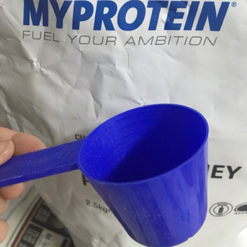 Myprotein 塑料舀勺 70cc 一平匙約為25公克 蝦皮購物