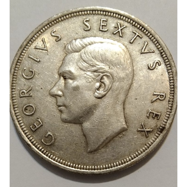 南非古銀幣 1652-1952開普敦300週年喬治六世紀念幣