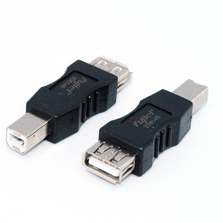 fujiei USB 2.0 A母對B公 印表機轉接頭 適用印表機、掃描器
