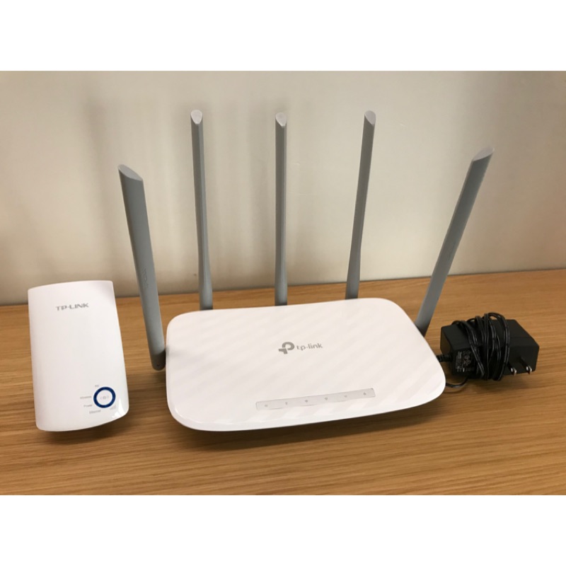 tp-link Archer C60 AC1350無線寬頻分享器，贈訊號擴展器