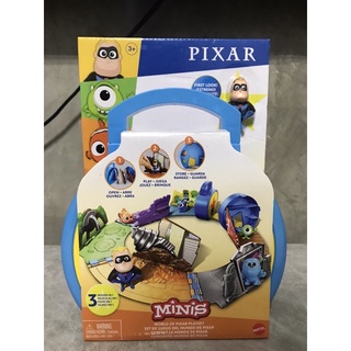 正版現貨 皮克斯 迷你動畫場景 行動玩具箱 迪士尼 公仔 PIXAR MINI PLAYSET