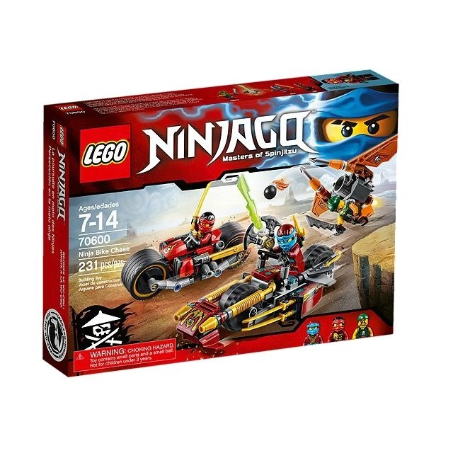 ［BrickHouse] LEGO 樂高 70600 Ninja Bike Chase 全新未拆
