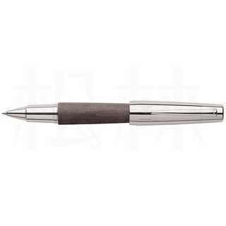 輝柏 Faber Castell E-MOTION系列 高雅梨木黑色筆桿鋼珠筆