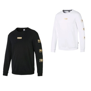 PUMA 彪馬 秋冬新款 男生 大學T 長袖上衣（58185001、 58185002)