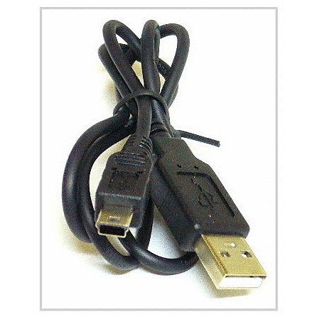 *USB轉 mini 5pin 連接線 傳輸線 充電線 長約80公分 MP3 隨身聽 收音機
