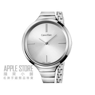 【蘋果小舖】Calvin Klein CK 夢幻造型簡約女表-銀色 K4U23126