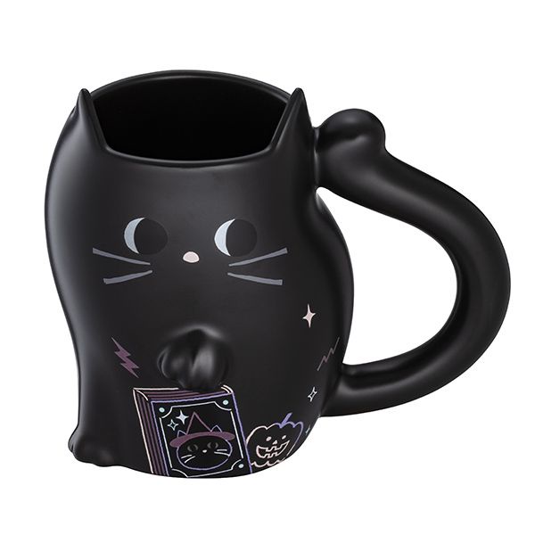 STARBUCKS星巴克 2021萬聖節 黑貓魔法書馬克杯 貓咪馬克杯 萬聖節黑貓系列 馬克杯
