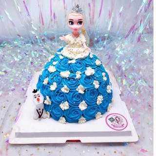 Jhouse造型蛋糕/立體艾莎公主造型蛋糕（雪寶需加購）