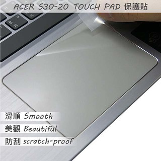 【Ezstick】ACER S30-20 觸控板保護貼｜Touchpad 防刮保護膜