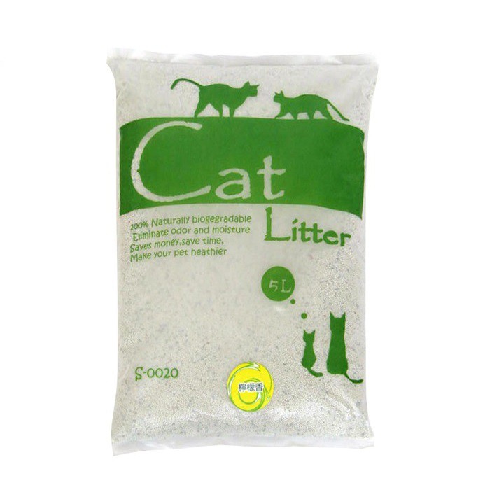Cat Litter 經濟型精油細球砂5L  三種香味   超低價69元 貓砂