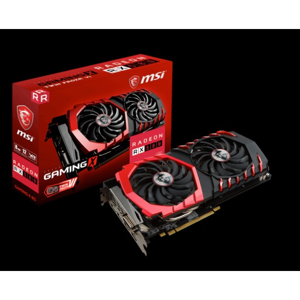 MSI Radeon RX 580 Gaming X 8Gb 3個