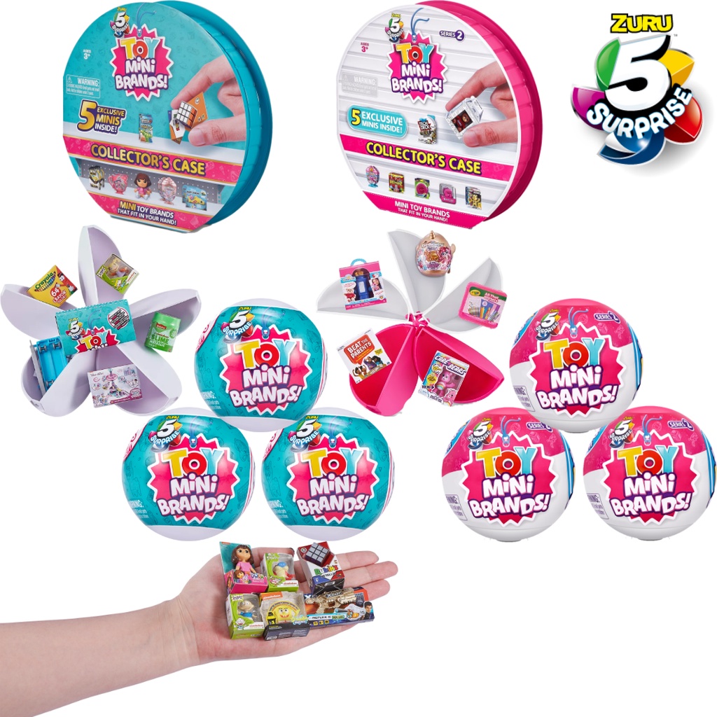 現貨+預購🚚美國空運直送🇺🇸正版【ZURU】Toy MiNi Brands迷你玩具驚喜球/蒐藏盒｜療癒 驚奇蛋 購物零食