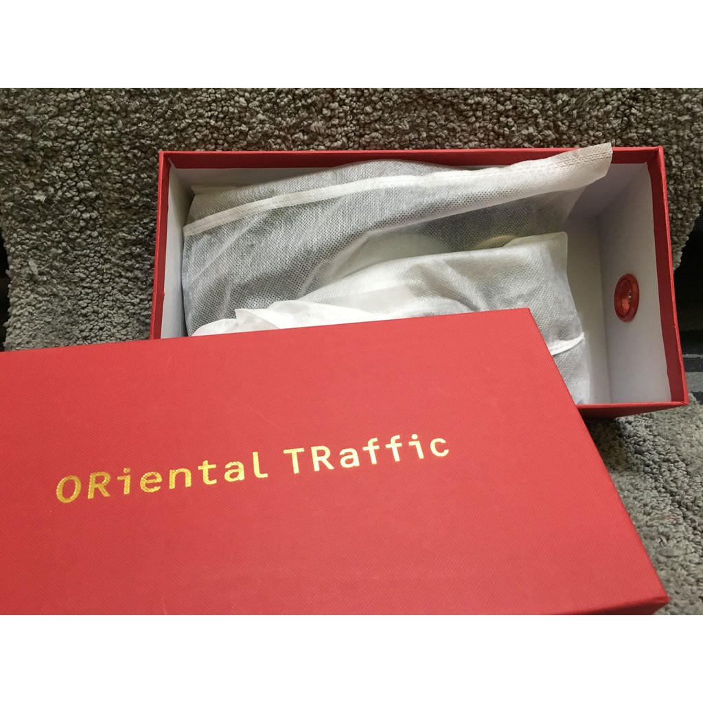 Oriental Traffic 復古經典方頭樂福鞋復古咖 贈皮質鞋墊全新正品現貨大特價 蝦皮購物