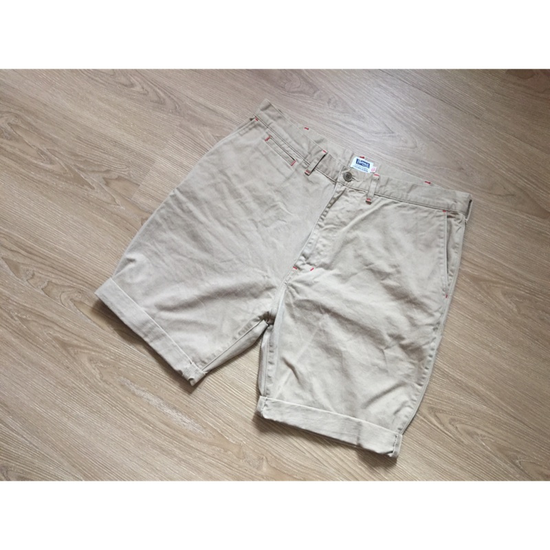 Pherrow’s Beige Cargo Short Pants “XL” 日本製卡其軍短褲