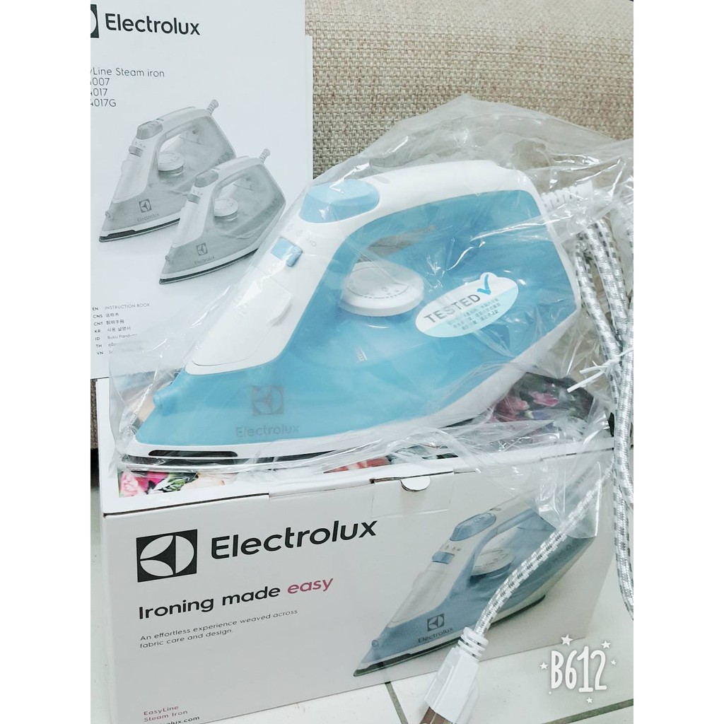 免運【Electrolux 伊萊克斯】蒸氣式熨斗●電熨斗 (全新)