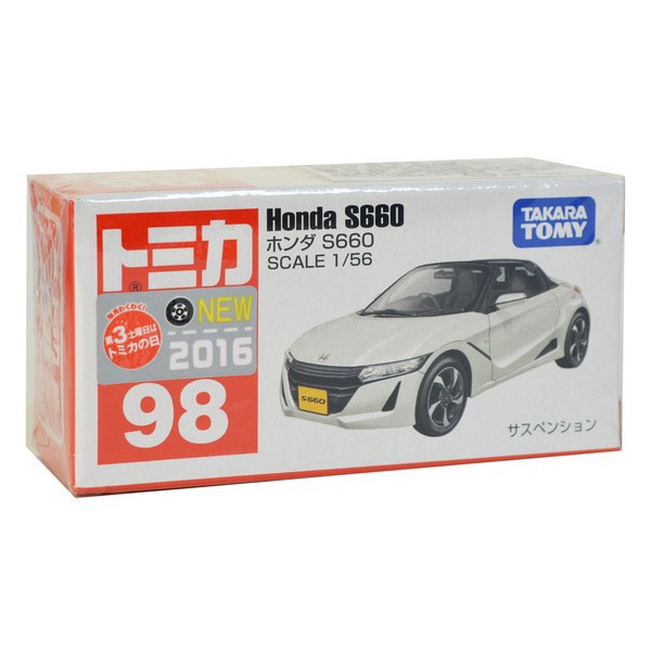 Tomica 多美小汽車no 98 Honda S660 本田敞篷車 蝦皮購物