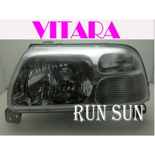 ●○RUN SUN 車燈,車材○● 全新 鈴木 VITARA 金吉星 原廠型晶鑽 大燈 一顆 臺灣製造 臺灣製造