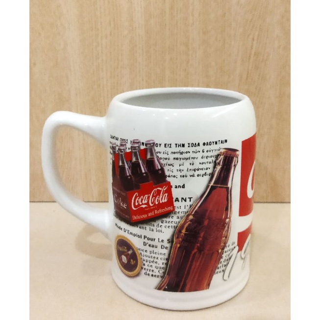 全球限量紀念品 可口可樂 Coca-Cola 1960年代 普普風手作仿舊圖樣 復古 馬克杯 CoKe珍藏限定版