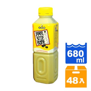 金蜜蜂黑豆漿680ml(24入)x2箱【康鄰超市】