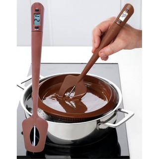 巧克力溫度計刮刀/食品刮刀溫度計/奶油攪拌刮刀/烘焙溫度計