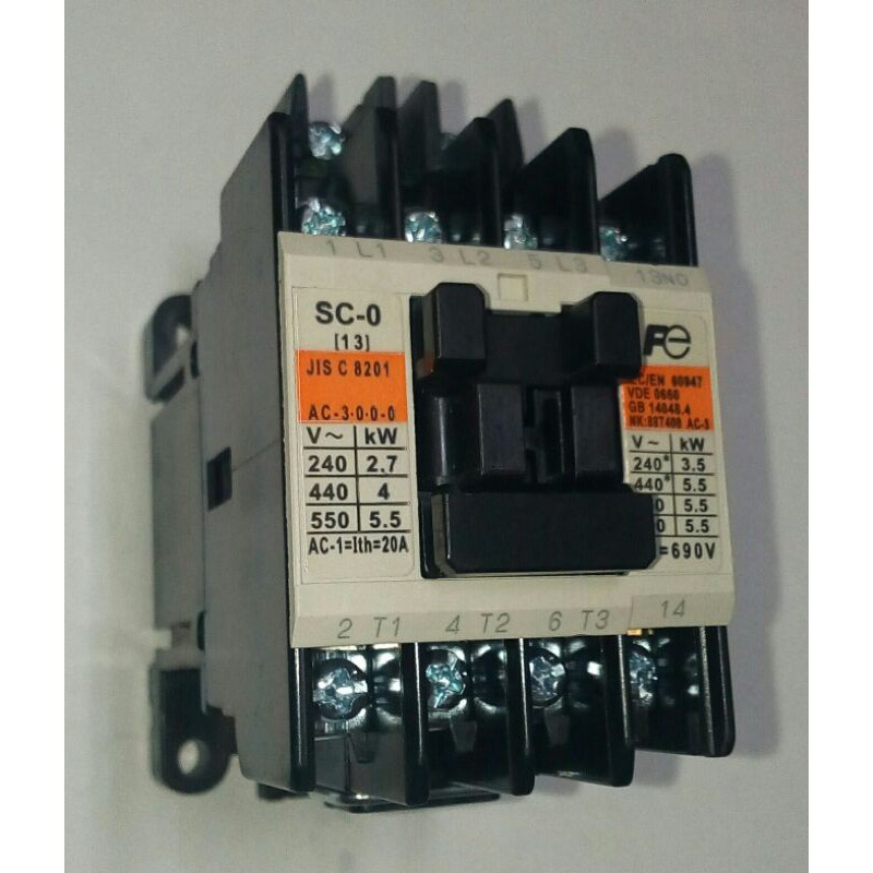 🌞二手 FUJI 富士 SC-03(11) 電磁接觸器 SC-0(13) 3HP 電磁開關 4a 3a1b  220V