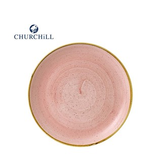 英國CHURCHiLL-點藏系列-粉紅色 28cm 圓形主餐盤