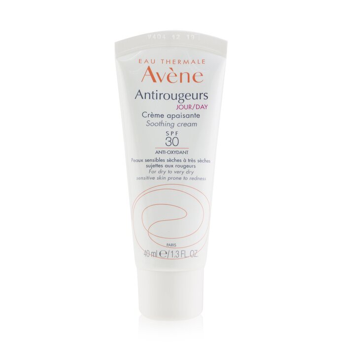 Avene 雅漾 - 抗發紅舒緩日霜SPF 30 - 乾性至十分乾燥敏感、容易泛紅肌膚適用