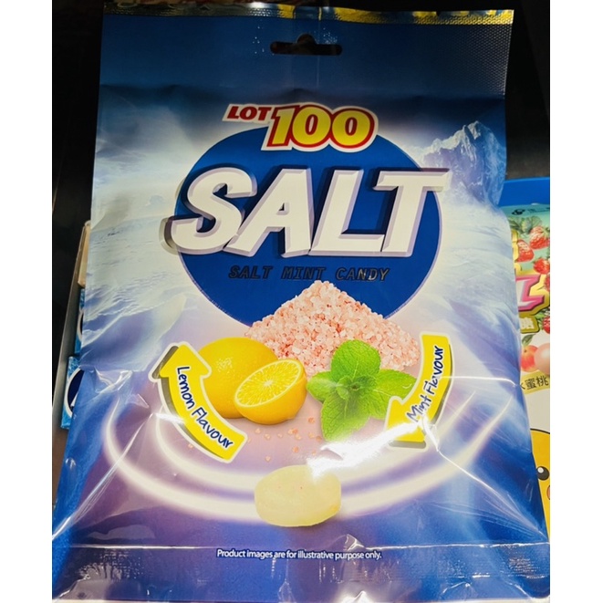 一百份紅岩鹽檸檬糖（薄荷風味）140g（3.5gx40入）/袋