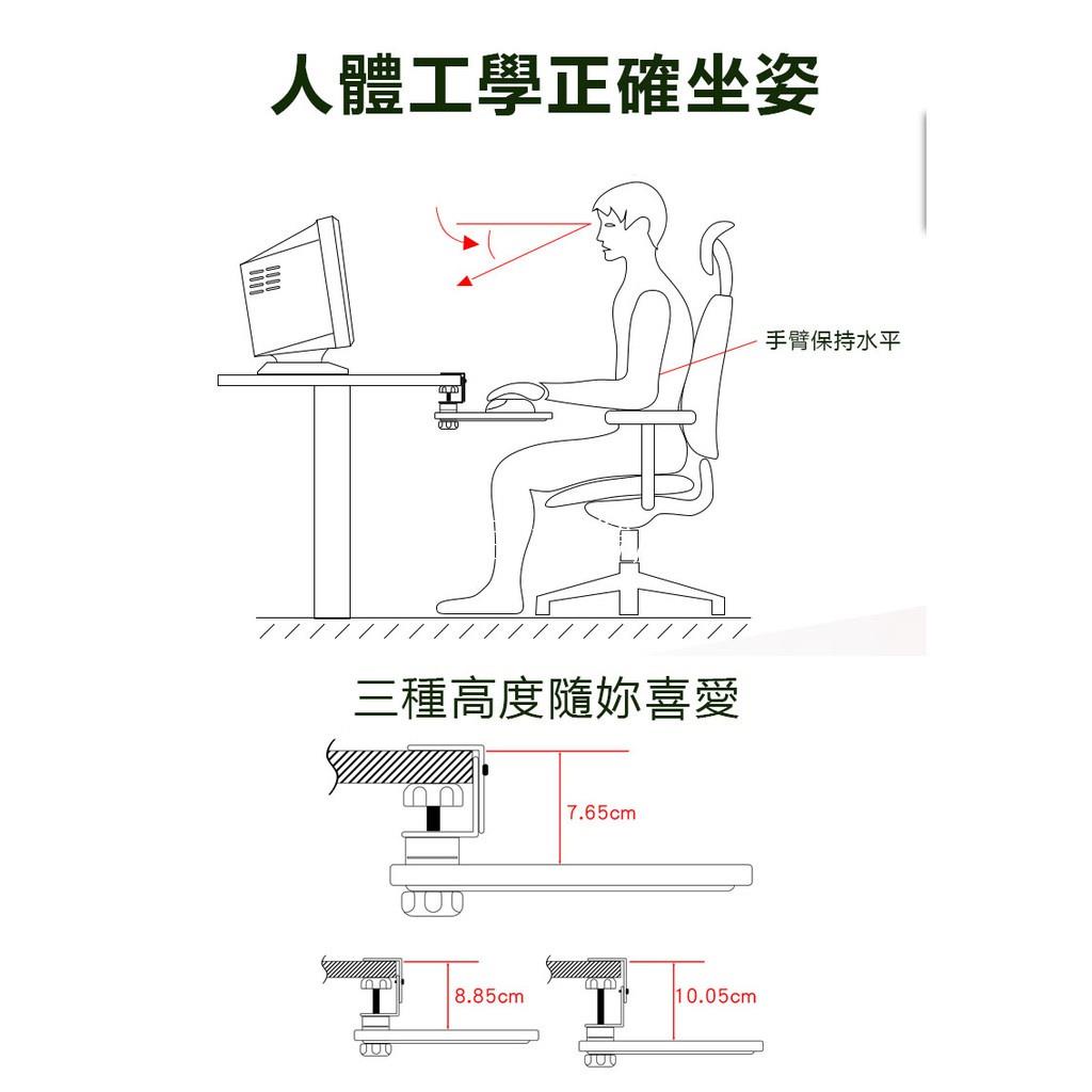 【台灣🌸發貨】！電腦桌面鍵盤延長板 桌椅電腦滑鼠手托支架 桌面延伸 支撐架 滑鼠墊 護腕 手臂懶【樂易百貨精品店】