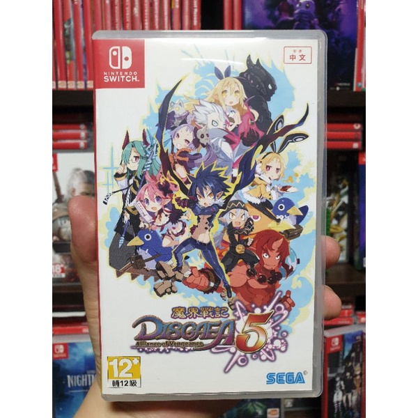 NS Switch遊戲 Disgaea 5 Complete 魔界戰記 DISGAEA 5 中文版 台灣公司貨