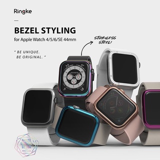 新版 Ringke Apple Watch Series 6 / SE / 5 / 4 不鏽鋼防護錶環44mm